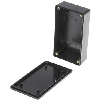 Hammond， 難燃性ABS， 高さ：28 mm， 奥行き：113 mm 1591XXBBK HAMMOND