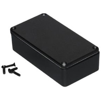 Hammond， アルミダイキャスト合金， 高さ：31 mm， 奥行き：113 mm 1590WBBK HAMMOND