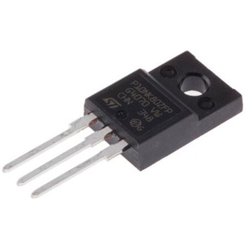 STMicroelectronics Nチャンネル MOSFET800 V 9 A スルーホール パッケージTO-220FP 3 ピン STMicro