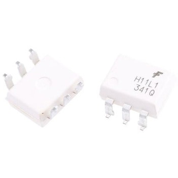 onsemi フォトカプラ， 表面実装 チャンネル数：1， ロジックゲート出力， H11L1SR2M onsemi