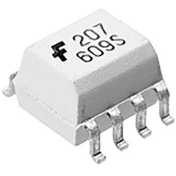 onsemi フォトカプラ， 表面実装 チャンネル数：1， ロジックゲート出力， HCPL0601R2 onsemi