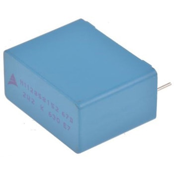 EPCOS ポリプロピレンフィルムコンデンサ，630 V dc， 800 V dc，2.2μF，±10% EPCOS