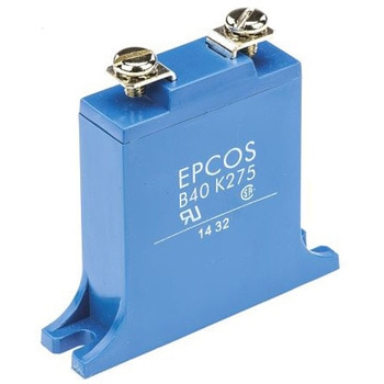 EPCOS バリスタ バリスタ電圧:430V 最大直流定格電圧:350V， 2.7nF， B72240B0271K001 EPCOS