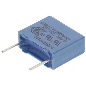 EPCOS フィルムコンデンサ，300V ac，4.7nF，±20% EPCOS