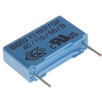 EPCOS フィルムコンデンサ，300V ac，10nF，±20% EPCOS