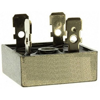 HY Electronic Corp 整流用 ブリッジダイオード 単相 25A， 600V， 29 x 29 x 11.23mm， GBPC2506 HY Electronic Corp