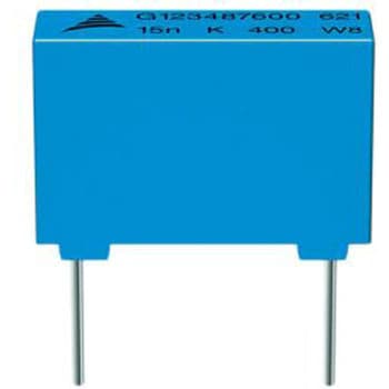 EPCOS フィルムコンデンサ，630V dc，2.2nF，±5% EPCOS