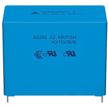EPCOS フィルムコンデンサ，305 V ac， 630 V dc，22nF，±20% EPCOS