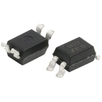 onsemi フォトカプラ， 表面実装 チャンネル数：1， トランジスタ出力， FOD817B3SD onsemi