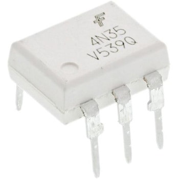 onsemi フォトカプラ， スルーホール実装 チャンネル数：1， トランジスタ出力， 4N35VM onsemi