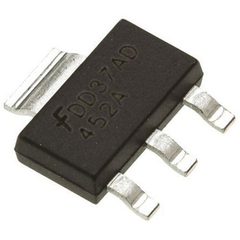 onsemi トランジスタ， NPN， 表面実装， 500 mA， PZTA06 onsemi