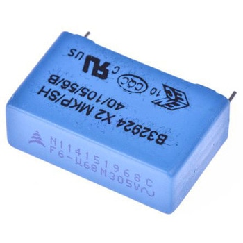 EPCOS フィルムコンデンサ，305 V ac， 630 V dc，680nF，±20% EPCOS