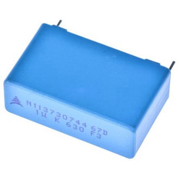 EPCOS ポリプロピレンフィルムコンデンサ，630 V dc， 800 V dc，1μF，±10% EPCOS