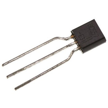 onsemi トランジスタ， PNP， スルーホール， -100 mA， BC557BTA onsemi