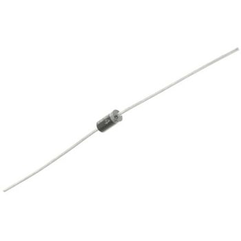 onsemi ファストリカバリー 整流ダイオード， 1A， 400V スルーホール， 2-Pin DO-41 シリコンジャンクション 1V onsemi