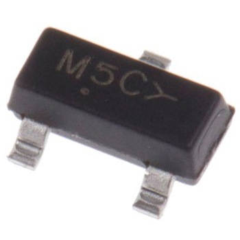 onsemi 整流ダイオード， シリーズ， 200mA， 100V 表面実装， 3-Pin SOT-23 シリコンジャンクション 1.1V onsemi