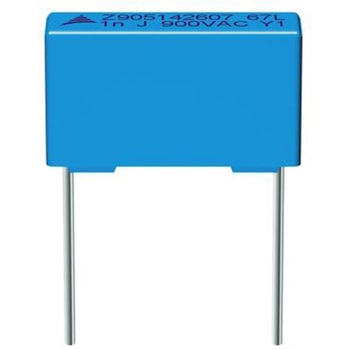 EPCOS フィルムコンデンサ，2 kV dc， 700 V ac，6.8nF，±5% EPCOS