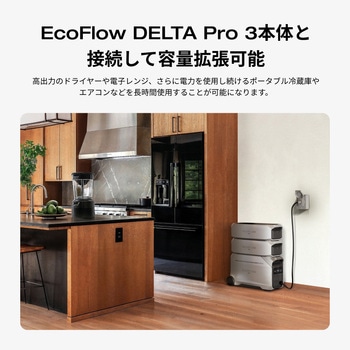 DELTA Pro 3 専用エクストラバッテリー 4，096Wh EcoFlow(エコフロー)