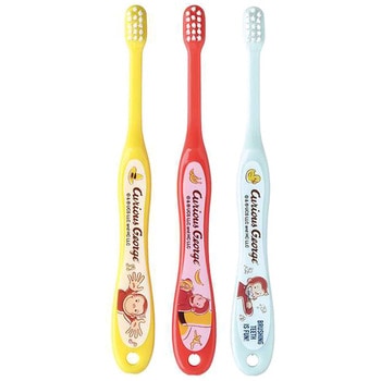 歯ブラシ3本セット おさるのジョージ23 スケーター