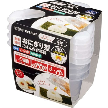 おにぎり型ごはん保存容器 エビス(歯ブラシ)