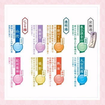 日本の名湯 ととのう湯旅 - バスクリン