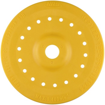 ブルーセラックオフセットタイプ用パット180mm 黄色 ニューレジストン
