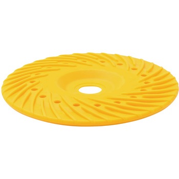 ブルーセラックオフセットタイプ用パット180mm 黄色 ニューレジストン