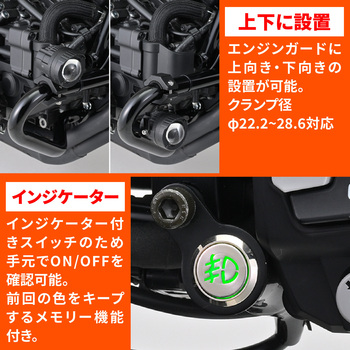 LEDフォグランプユニット プレシャスレイW DAYTONA(デイトナ)