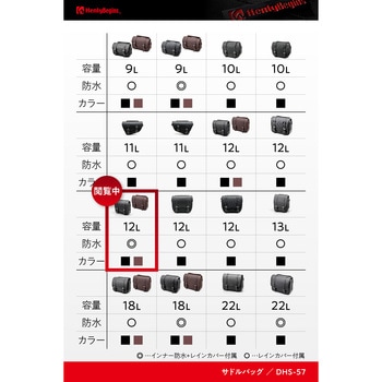 WPサドルバッグ(合皮+1680Dポリエステル) HenlyBegins