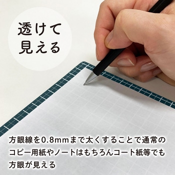 Kiwami ライティングマット下敷 孔雀青 peacock blue 共栄プラスチック