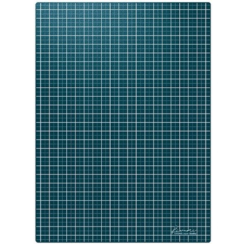 Kiwami ライティングマット下敷 孔雀青 peacock blue 共栄プラスチック