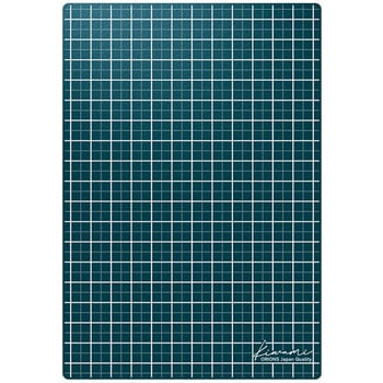 Kiwami ライティングマット下敷 孔雀青 peacock blue 共栄プラスチック