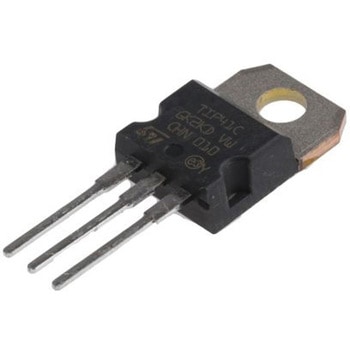 STMicroelectronics トランジスタ， NPN， スルーホール， 6 A， TIP41C STMicro