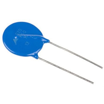 EPCOS 酸化金属バリスタ バリスタ電圧:82V 最大直流定格電圧:65V， 3.8nF， B72220S0500K101 EPCOS