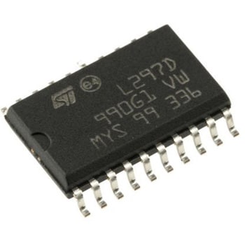 L297D STMicroelectronics モータコントローラ， 20-Pin SOIC ステッパ STMicro 1セット(40個 ...