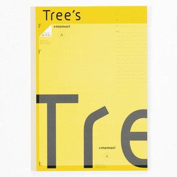 ノート Tree's A4 プラスメモリ 日本ノート