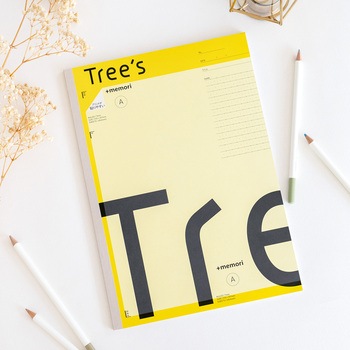 ノート Tree's A4 プラスメモリ 日本ノート