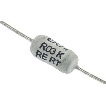 TE Connectivity 巻線 抵抗器 3W 30mΩ ±10%， ER74R03KT TE CONNECTIVITY