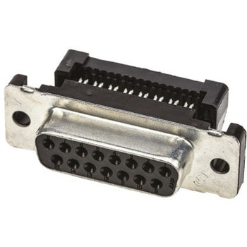 TE Connectivity D-subコネクタ， 15極， メス， ケーブルマウント， 1658612-3 TE CONNECTIVITY