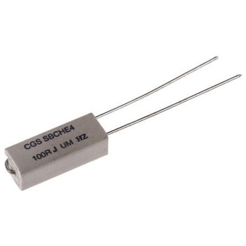 TE Connectivity 巻線 抵抗器 4W 100Ω ±5%， SBCHE4100RJ TE CONNECTIVITY