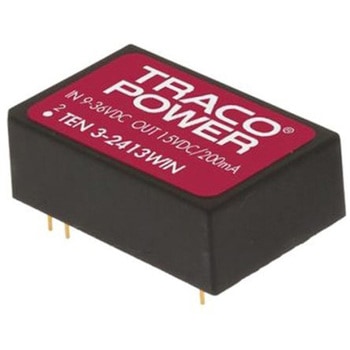 TRACOPOWER DC-DCコンバータ Vout：24V dc 18 → 75 V dc， 3W， TEN 3-4815WIN TRACO POWER