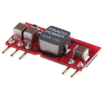TRACOPOWER DC-DCコンバータ Vout：0.75 → 5V dc 8.3 → 14 V dc， 30W， TOS 06-12SIL TRACO POWER
