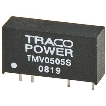 TRACOPOWER DC-DCコンバータ Vout：12V dc 4.5 → 5.5 V dc， 1W， TMV 0512S TRACO POWER