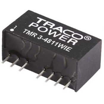 TRACOPOWER DC-DCコンバータ Vout：12V dc 18 → 75 V dc， 3W， TMR 3-4812WIE TRACO POWER