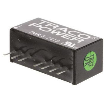 TRACOPOWER DC-DCコンバータ Vout：12V dc 18 → 36 V dc， 3W， TMR 3-2412 TRACO POWER