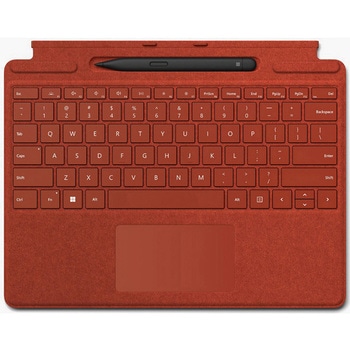 Surface Pro スリム ペン 2付き Signature キーボード (ポピーレッド) マイクロソフト