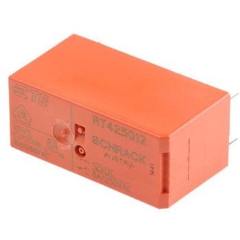 TE Connectivity パワーリレー 12V dc， 2c接点 基板実装タイプ TE CONNECTIVITY