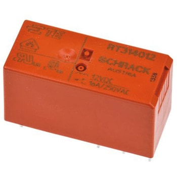 TE Connectivity パワーリレー 12V dc， 1c接点 基板実装タイプ TE CONNECTIVITY