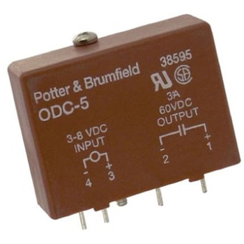 TE Connectivity ソリッドステートリレー 最大負荷電流:3 A 最大負荷電圧:60 V dc 基板実装， ODC5 TE CONNECTIVITY