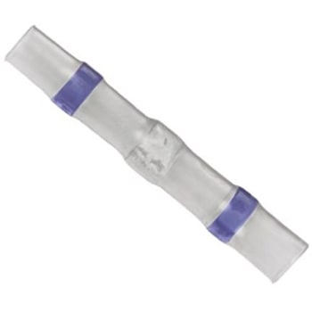 TE Connectivity はんだスリーブ， スリーブ長さ 42mm， 青 TE CONNECTIVITY